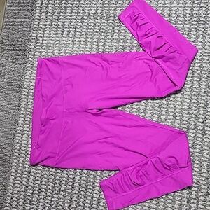 UA Pink Leggings. Workout‎ Size Large. Stain